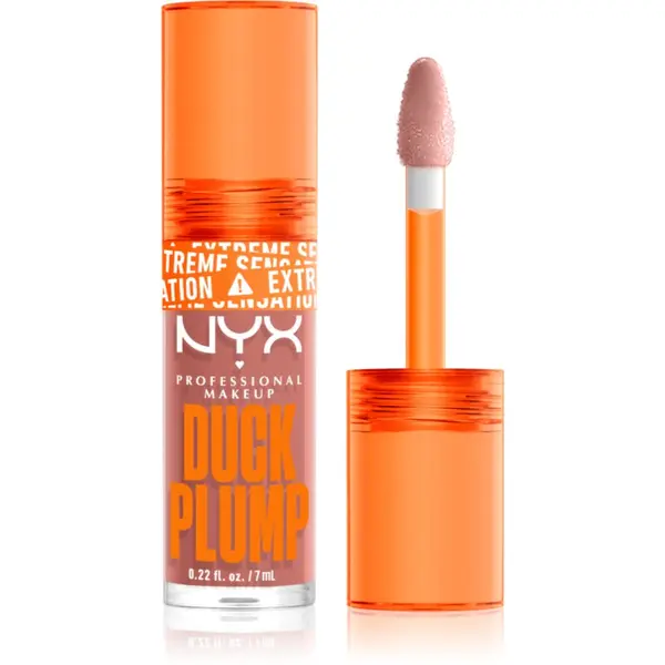 NYX Professional Makeup NYX Professional Makeup Duck Plump sjajilo za usne s plumping efektom nijansa 02 Banging Bare 7 ml