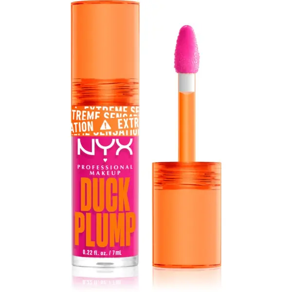 NYX Professional Makeup NYX Professional Makeup Duck Plump sjajilo za usne s plumping efektom nijansa 12 Bubblegum Bae 7 ml