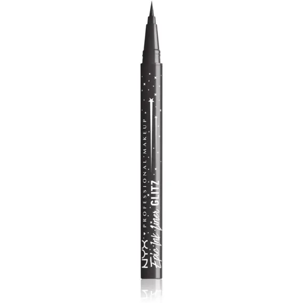NYX Professional Makeup NYX Professional Makeup Epic Ink Glitz metalik olovka za oči nijansa Graphite Glitz 1 ml
