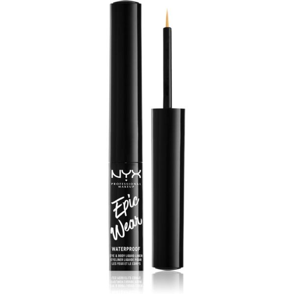 NYX Professional Makeup NYX Professional Makeup Epic Wear Liquid Liner tekući eyeliner s mat finišom nijansa 08 Yellow 3.5 ml