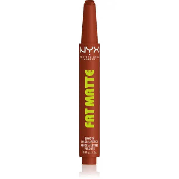NYX Professional Makeup NYX Professional Makeup Fat Matte balzam za usne s matirajućim učinkom Beary Nude 2 g