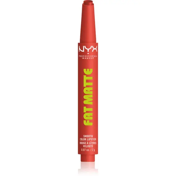 NYX Professional Makeup NYX Professional Makeup Fat Matte balzam za usne s matirajućim učinkom Coral Cuddlin' 2 g