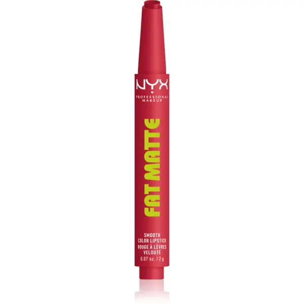 NYX Professional Makeup NYX Professional Makeup Fat Matte balzam za usne s matirajućim učinkom Flamingo Feather 2 g