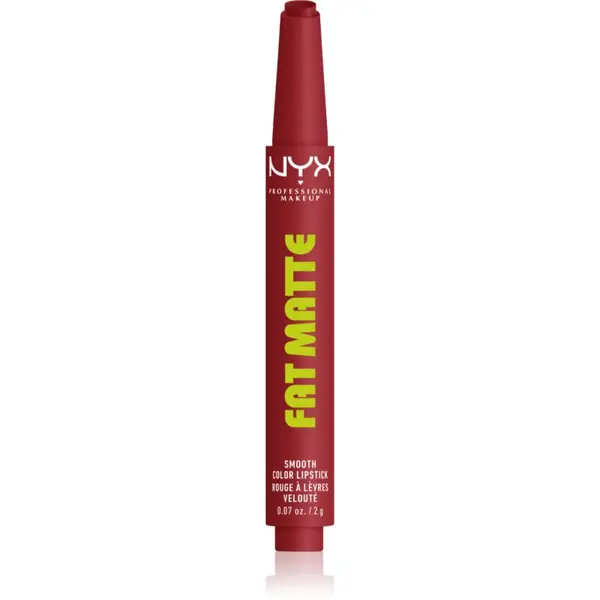 NYX Professional Makeup NYX Professional Makeup Fat Matte balzam za usne s matirajućim učinkom Mauve Cloud 2 g