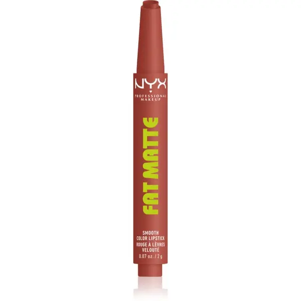 NYX Professional Makeup NYX Professional Makeup Fat Matte balzam za usne s matirajućim učinkom Rose Robe 2 g