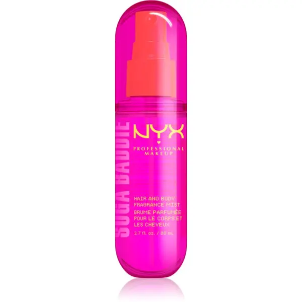 NYX Professional Makeup NYX Professional Makeup Fat Oil Body mirisna maglica za kosu i tijelo s mirisom Suga Baddie 80 ml