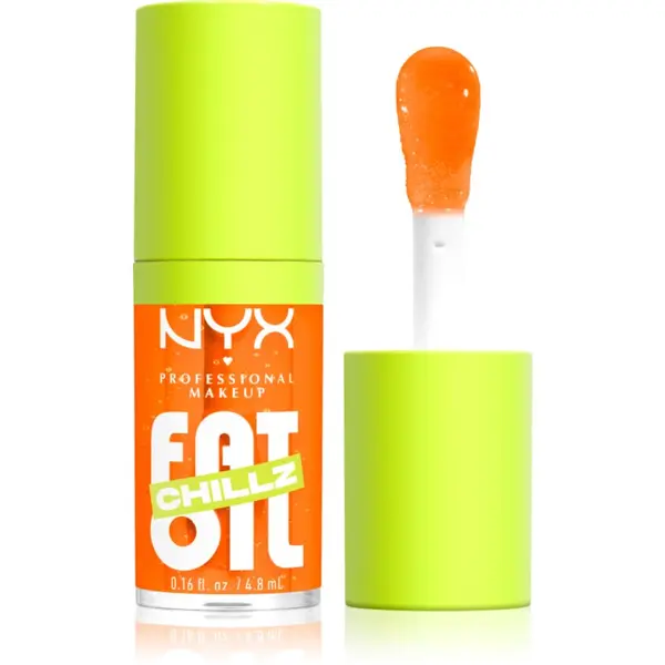 NYX Professional Makeup NYX Professional Makeup Fat Oil Chillz ulje za usne sa učinkom hlađenja nijansa 4.8 ml