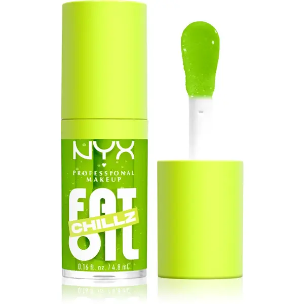 NYX Professional Makeup NYX Professional Makeup Fat Oil Chillz ulje za usne sa učinkom hlađenja nijansa 4.8 ml