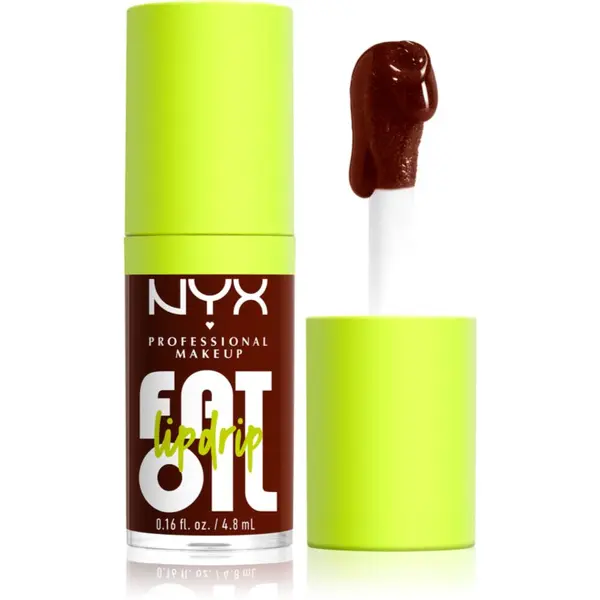 NYX Professional Makeup NYX Professional Makeup Fat Oil Lip Drip ulje za usne nijansa 08 Status Update 4,8 ml