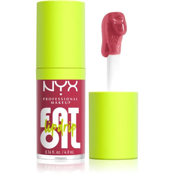 NYX Professional Makeup NYX Professional Makeup Fat Oil Lip Drip ulje za usne nijansa Chillin Like A Vil 4.8 ml