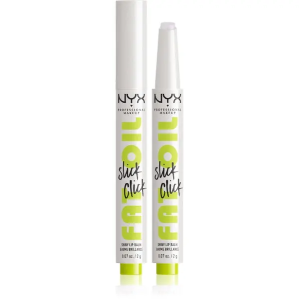 NYX Professional Makeup NYX Professional Makeup Fat Oil Slick Click balzam za toniranje za usne nijansa 01 Main Character 2 g