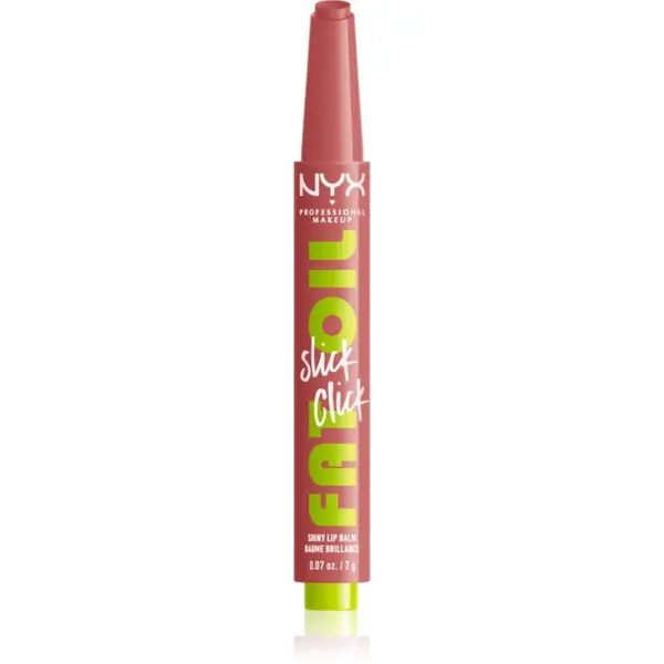 NYX Professional Makeup NYX Professional Makeup Fat Oil Slick Click balzam za toniranje za usne nijansa 19 Caption This 2 g