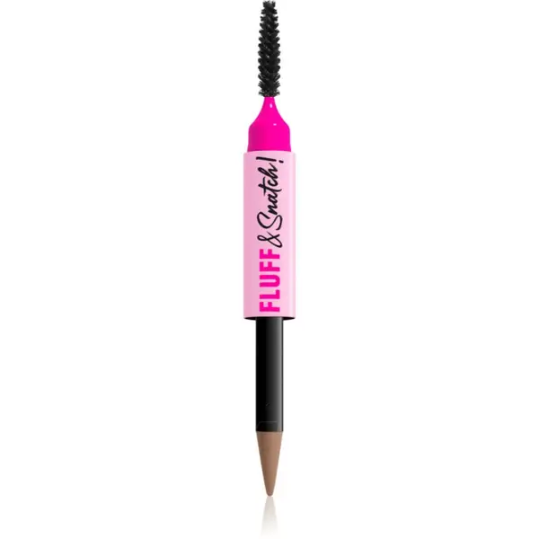 NYX Professional Makeup NYX Professional Makeup Fluff & Snatch olovka za obrve s puder efektom nijansa Ash Blonde 1 g