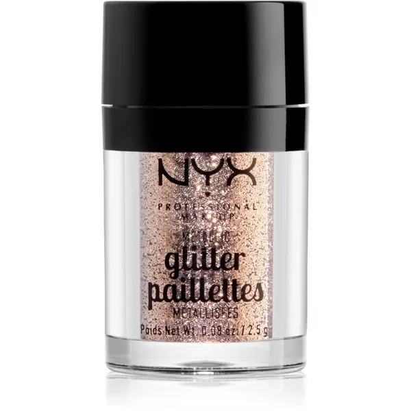 NYX Professional Makeup NYX Professional Makeup Glitter Goals metalik šljokice za lice i tijelo nijansa 04 Goldstone 2.5 g