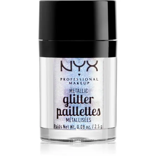 NYX Professional Makeup NYX Professional Makeup Glitter Goals metalik šljokice za lice i tijelo nijansa 05 Lumi-lite 2.5 g