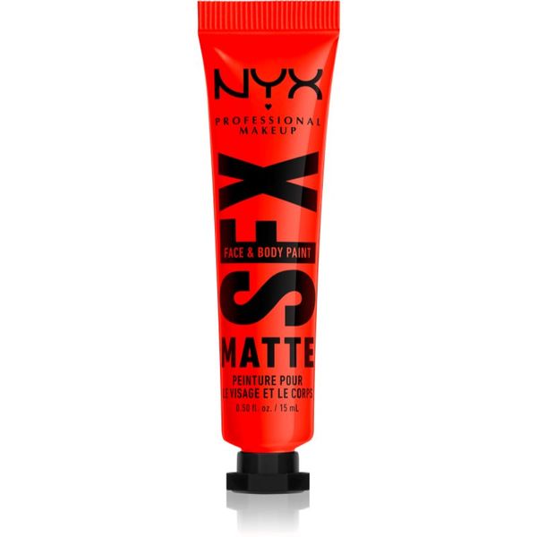 NYX Professional Makeup NYX Professional Makeup Halloween SFX Paints Kremasta sjenila za lice i tijelo nijansa 02 Fired Up 15 ml