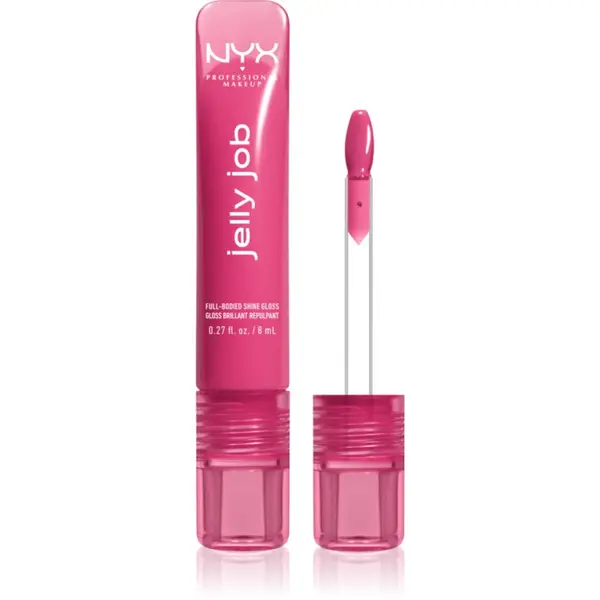 NYX Professional Makeup NYX Professional Makeup Jelly Job svjetlucavo sjajilo za usne s plumping efektom nijansa Jelly Jammin 7.5 ml