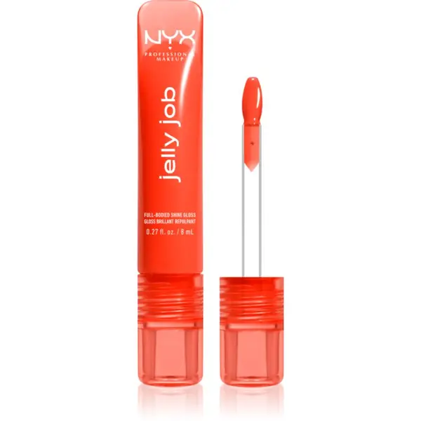 NYX Professional Makeup NYX Professional Makeup Jelly Job svjetlucavo sjajilo za usne s plumping efektom nijansa Ya Jelly 7.5 ml