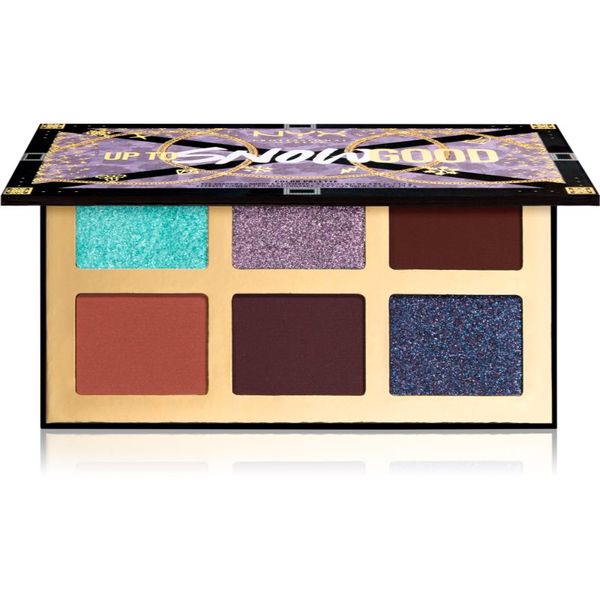 NYX Professional Makeup NYX Professional Makeup Limited Edition Xmass Mrs Claus Oh Deer Shadow Palette paleta sjenila za oči 02 Up To Snow Good 6x1,7 g