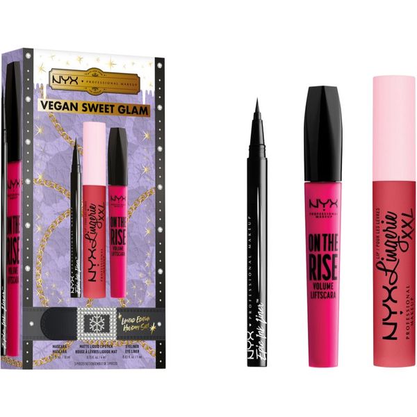 NYX Professional Makeup NYX Professional Makeup Limited Edition Xmass Sweet Glam božićni poklon set (za savršeni izgled)