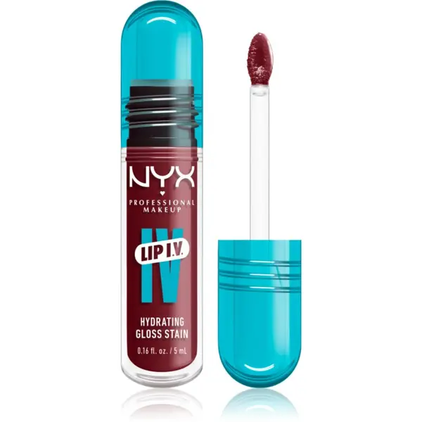NYX Professional Makeup NYX Professional Makeup Lip IV dugotrajno sjajilo za usne s hidratantnim učinkom nijansa 08 - DRIPPIN' IN ROSE 5 ml