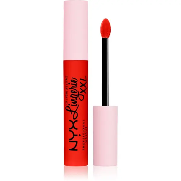 NYX Professional Makeup NYX Professional Makeup Lip Lingerie XXL tekući ruž za usne s mat finišom nijansa 27 - On Fuego 4 ml