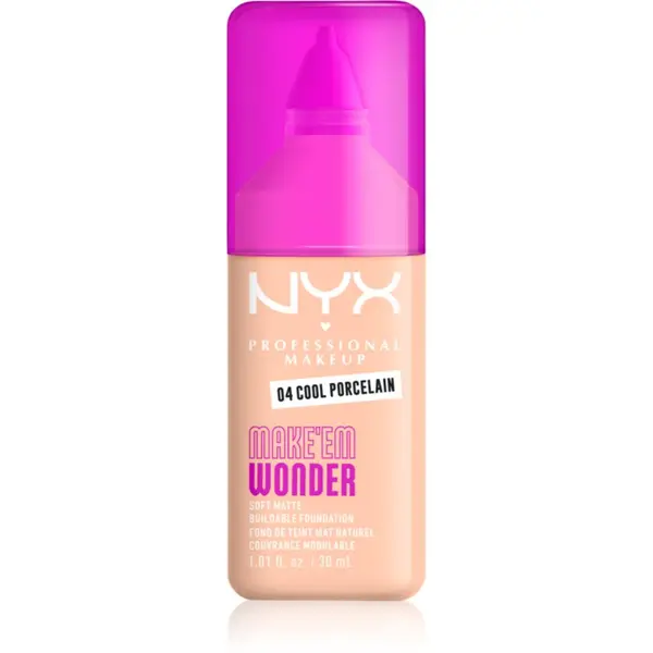 NYX Professional Makeup NYX Professional Makeup Make ‘Em Wonder blagi matirajući puder nijansa 04 Cool Porcelain 30 ml
