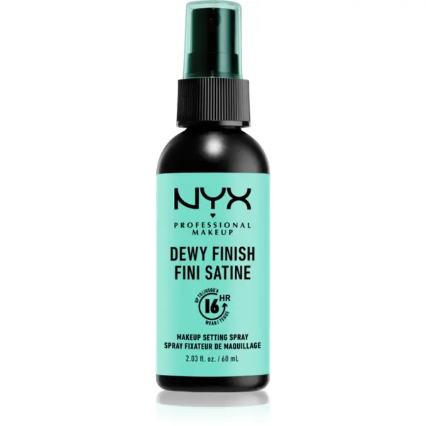 NYX Professional Makeup NYX Professional Makeup Makeup Setting Spray Dewy sprej za fiksiranje šminke 02 Dewy Finish / Long Lasting 60 ml