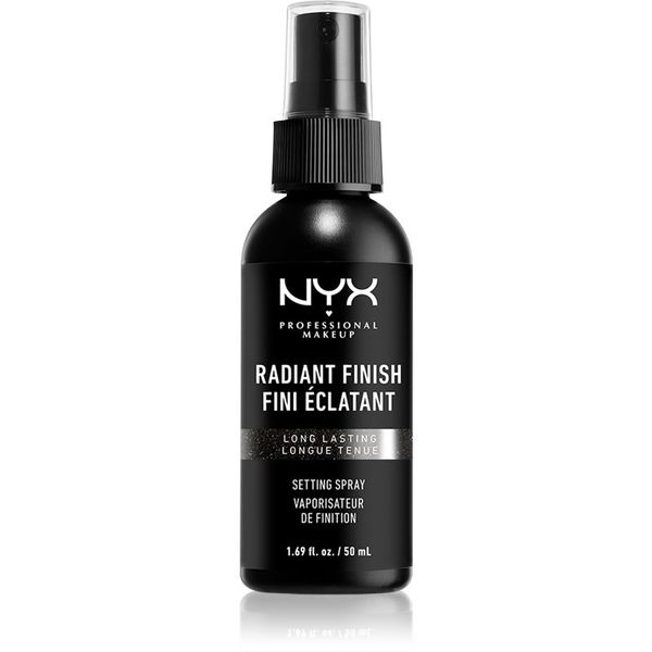 NYX Professional Makeup NYX Professional Makeup Makeup Setting Spray Radiant posvjetljujući sprej za učvršćivanje 50 ml