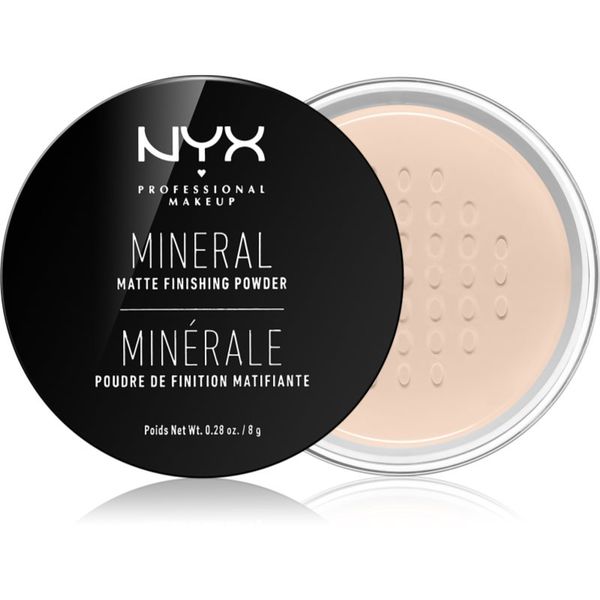 NYX Professional Makeup NYX Professional Makeup Mineral Finishing Powder mineralni puder nijansa Light/Medium 8 g