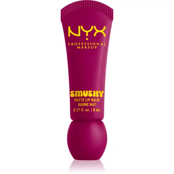 NYX Professional Makeup NYX Professional Makeup Smushy Matte Lip Balm balzam za usne s mat efektom nijansa Silly Sippin' 8 ml