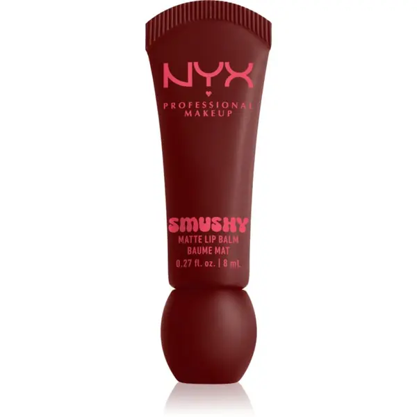 NYX Professional Makeup NYX Professional Makeup Smushy Matte Lip Balm balzam za usne s mat efektom nijansa Smudge Fudge 8 ml