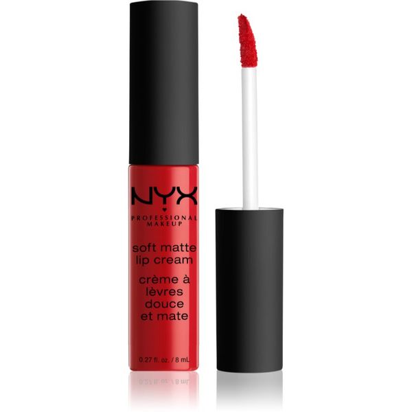 NYX Professional Makeup NYX Professional Makeup Soft Matte Lip Cream lagani tekući mat ruž za usne nijansa 01 Amsterdam 8 ml