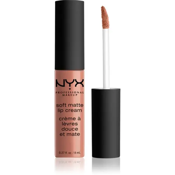 NYX Professional Makeup NYX Professional Makeup Soft Matte Lip Cream lagani tekući mat ruž za usne nijansa 09 Abu Dhabi 8 ml