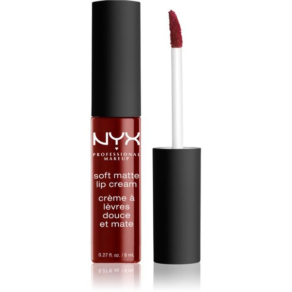 NYX Professional Makeup NYX Professional Makeup Soft Matte Lip Cream lagani tekući mat ruž za usne nijansa 27 Madrid 8 ml
