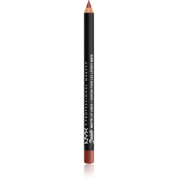 NYX Professional Makeup NYX Professional Makeup Suede Matte  Lip Liner mat olovka za usne nijansa 34 Alabama 1 g
