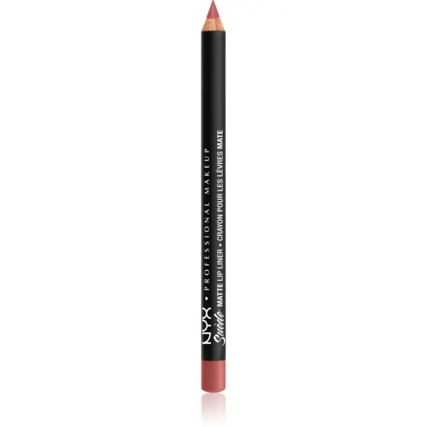 NYX Professional Makeup NYX Professional Makeup Suede Matte  Lip Liner mat olovka za usne nijansa 53 Brunch Me 1 g