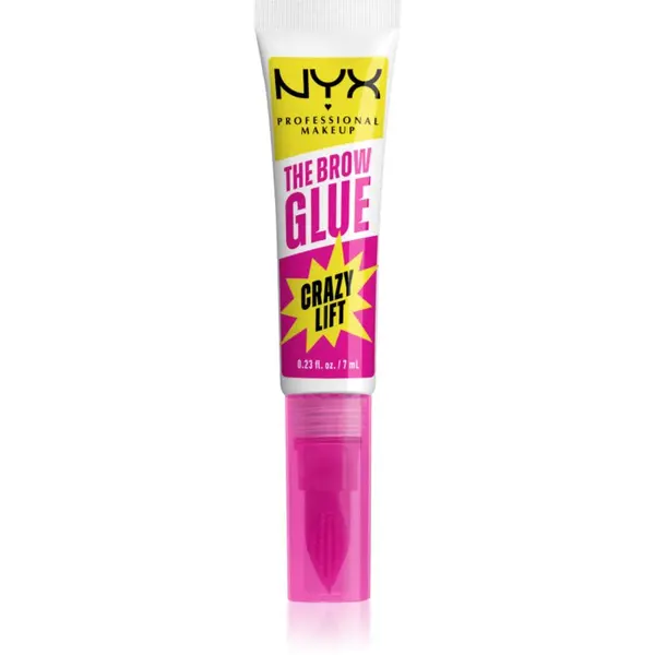 NYX Professional Makeup NYX Professional Makeup The Brow Glue Crazy Lift dugotrajni gel za obrve 7 ml