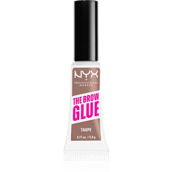 NYX Professional Makeup NYX Professional Makeup The Brow Glue gel za obrve nijansa 02 Taupe 5 g