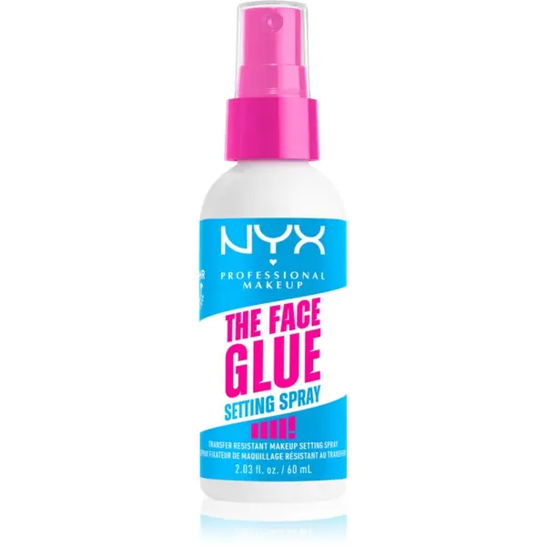 NYX Professional Makeup NYX Professional Makeup The Face Glue Setting Spray sprej za fiksiranje šminke 60 ml