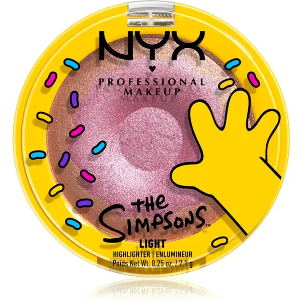 NYX Professional Makeup NYX Professional Makeup The Simpsons Highlighter highlighter nijansa Donut Mind If I Do 7.1 g