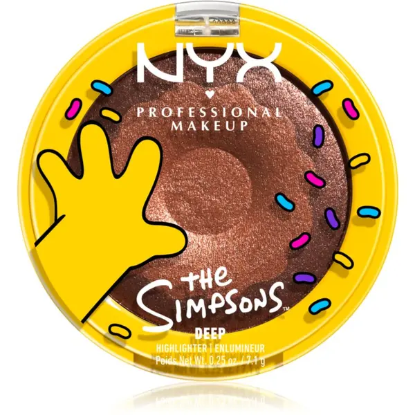 NYX Professional Makeup NYX Professional Makeup The Simpsons Highlighter highlighter nijansa Glazed Over 7.1 g
