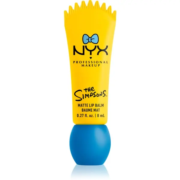 NYX Professional Makeup NYX Professional Makeup The Simpsons Smushy balzam za usne s mat efektom nijansa Peekaboo Blue 8 ml