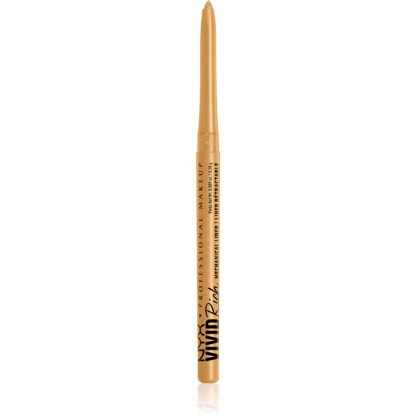 NYX Professional Makeup NYX Professional Makeup Vivid Rich automatska olovka za oči nijansa 01 Amber Stunner 0,28 g