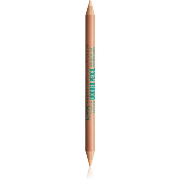 NYX Professional Makeup NYX Professional Makeup Wonder Pencil dvostrana olovka za oči nijansa 02 Medium 2x0,7 g