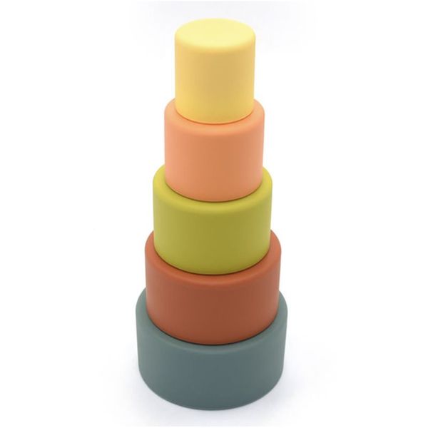 O.B Designs O.B Designs Round Stacker Cups čašice za slaganje 8m+ 5 kom