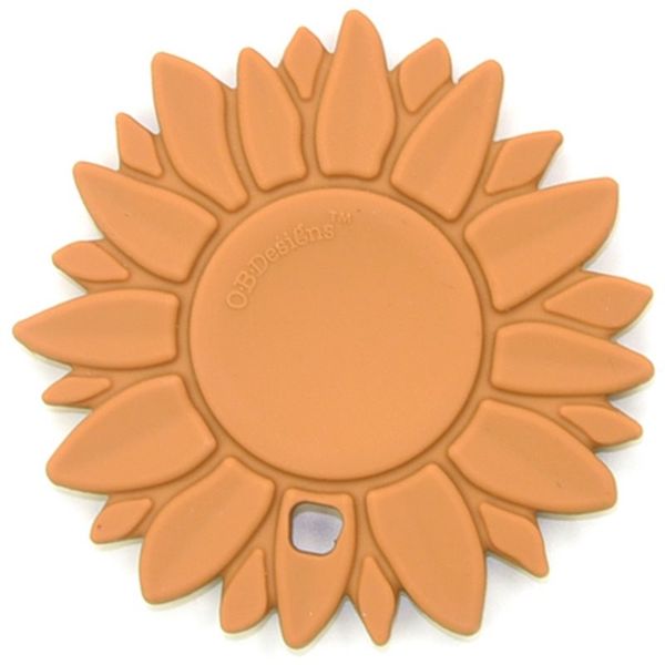 O.B Designs O.B Designs Sunflower Teether grickalica za bebe Ginger 3m+ 1 kom