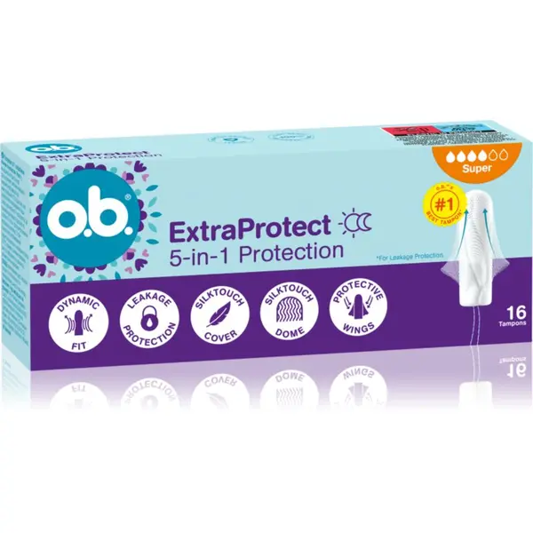 o.b. o.b. Extra Protect Super tamponi 16 kom