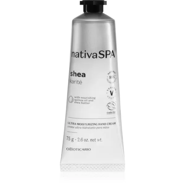 oBoticário oBoticário Nativa SPA Karité krema za ruke 75 g