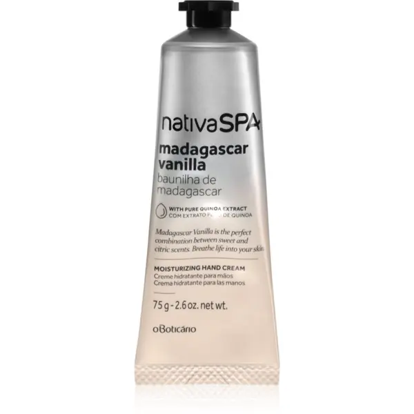 oBoticário oBoticário Nativa SPA Madagascar Vanilla krema za ruke 75 g